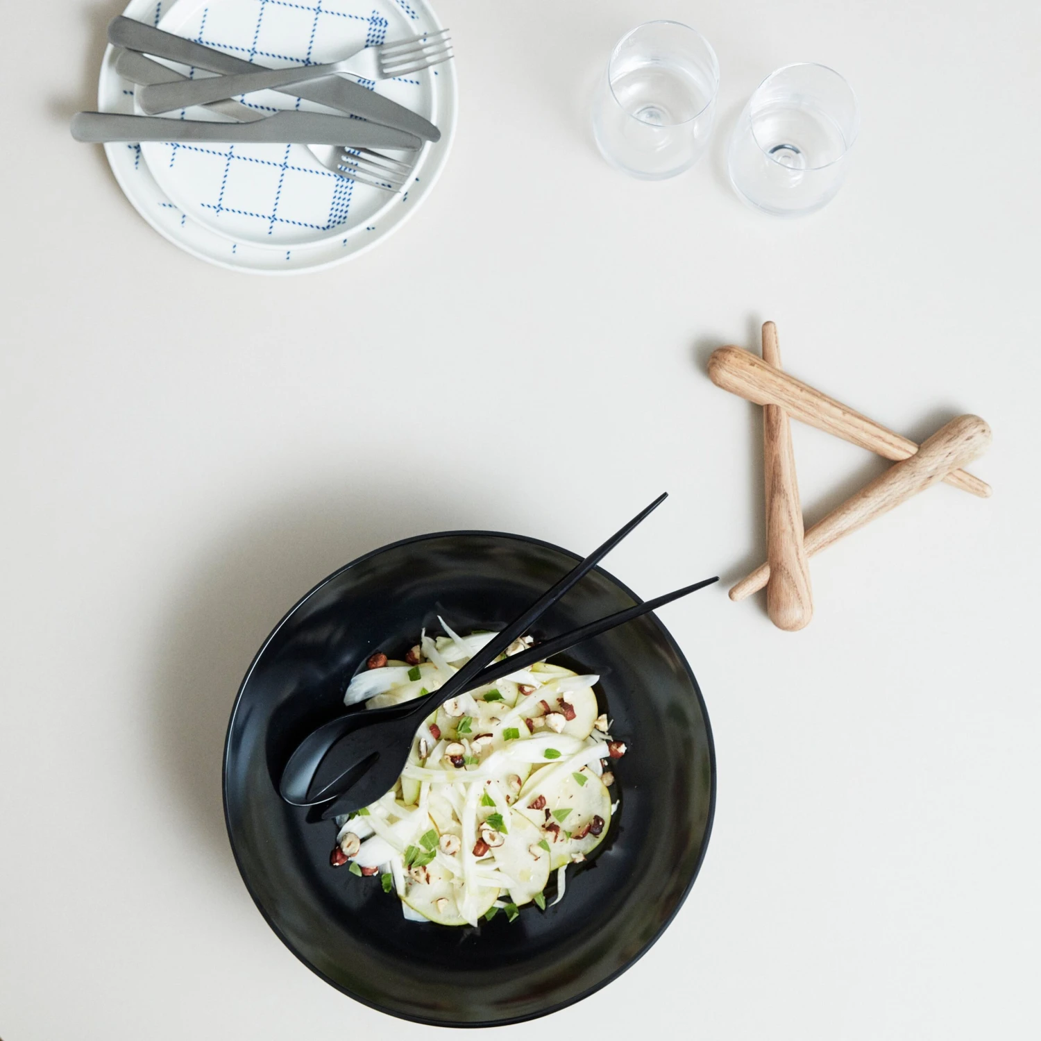 Normann Copenhagen Krenit Saladebestek 4 Normann Copenhagen Krenit Saladebestek - Afbeelding 2