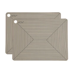 Oyoy Placemats Met Print 2-pack
