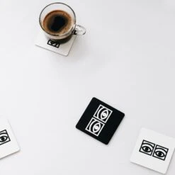 Ögon Onderzetters Glas 4-pack -Beste Bestek Winkel 28281 01 04 13fdf94400