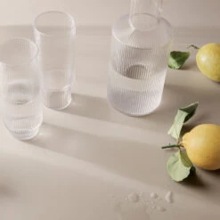 Ferm LIVING Ripple Long Drink Glas 4-pack -Beste Bestek Winkel 31545 01 7 EnvironmentImage dcb369c6a7