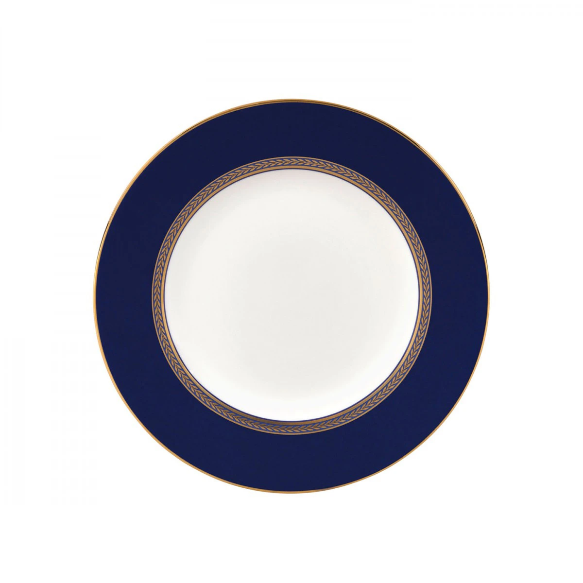 Wedgwood Renaissance Gold Bord Blauwe Rand 3 Wedgwood Renaissance Gold Bord Blauwe Rand