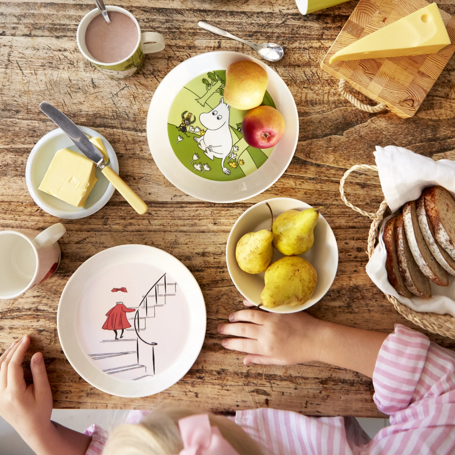 Arabia Ninni Moomin Bord 4 Arabia Ninni Moomin Bord - Afbeelding 2