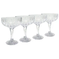 Aida Relief Champagneglas 4-pack