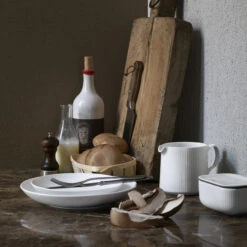 Royal Copenhagen White Fluted Modern Bord -Beste Bestek Winkel 38047 01 03 20698166bf