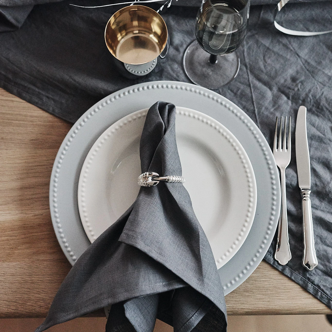 Dots Klein Bord 22 Cm 4 Stuks 4 Dots Klein Bord 22 Cm 4 Stuks - Afbeelding 2