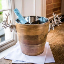 Huntsman Wijnkoeler Hert Mangohout -Beste Bestek Winkel 40681 01 02 002a03fc63