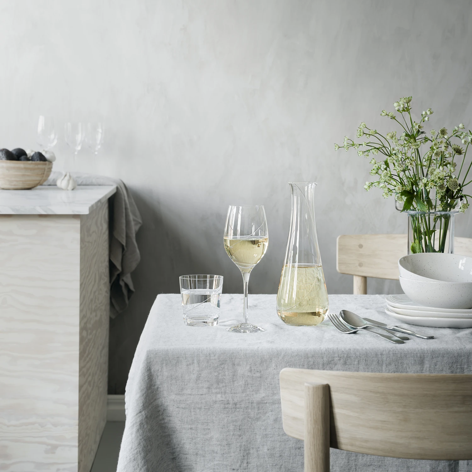 Kosta Boda Line Karaf 98 Cl 4 Kosta Boda Line Karaf 98 Cl - Afbeelding 2