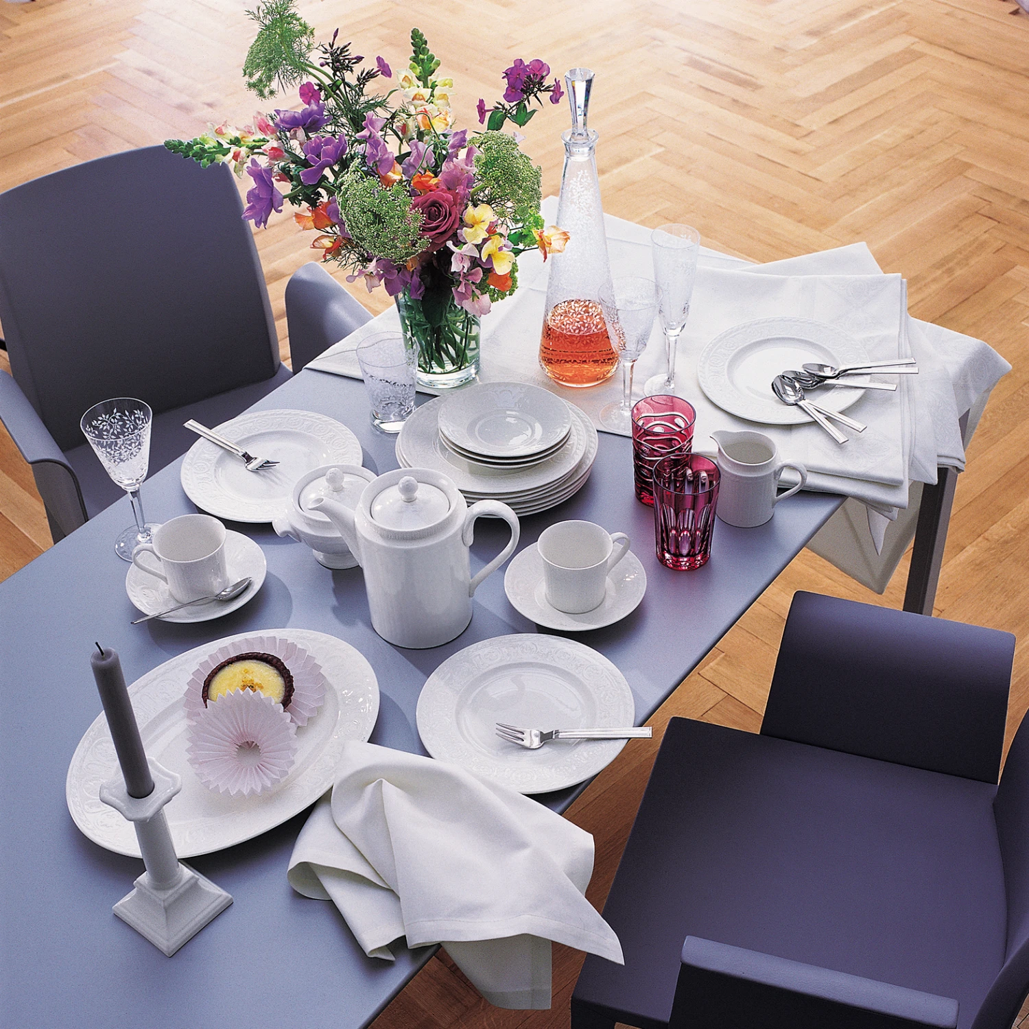 Villeroy & Boch Cellini Koffie/theeschotel 4 Villeroy & Boch Cellini Koffie/theeschotel - Afbeelding 2