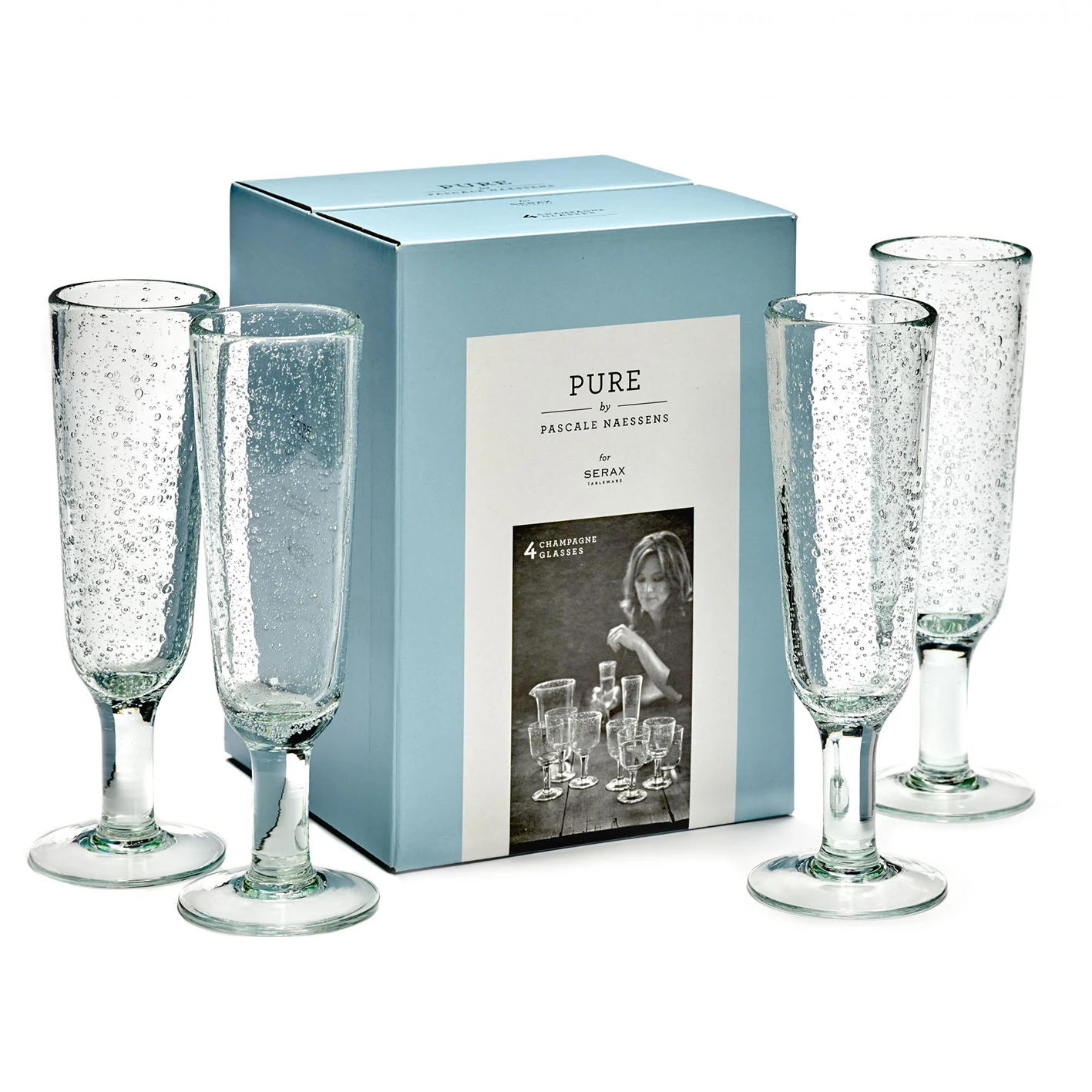 Serax Pure Pascale Champagneglazen 4-pack 5 Serax Pure Pascale Champagneglazen 4-pack - Afbeelding 3