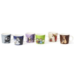 Arabia Moomin Minimokken 6-pack Andra Classic