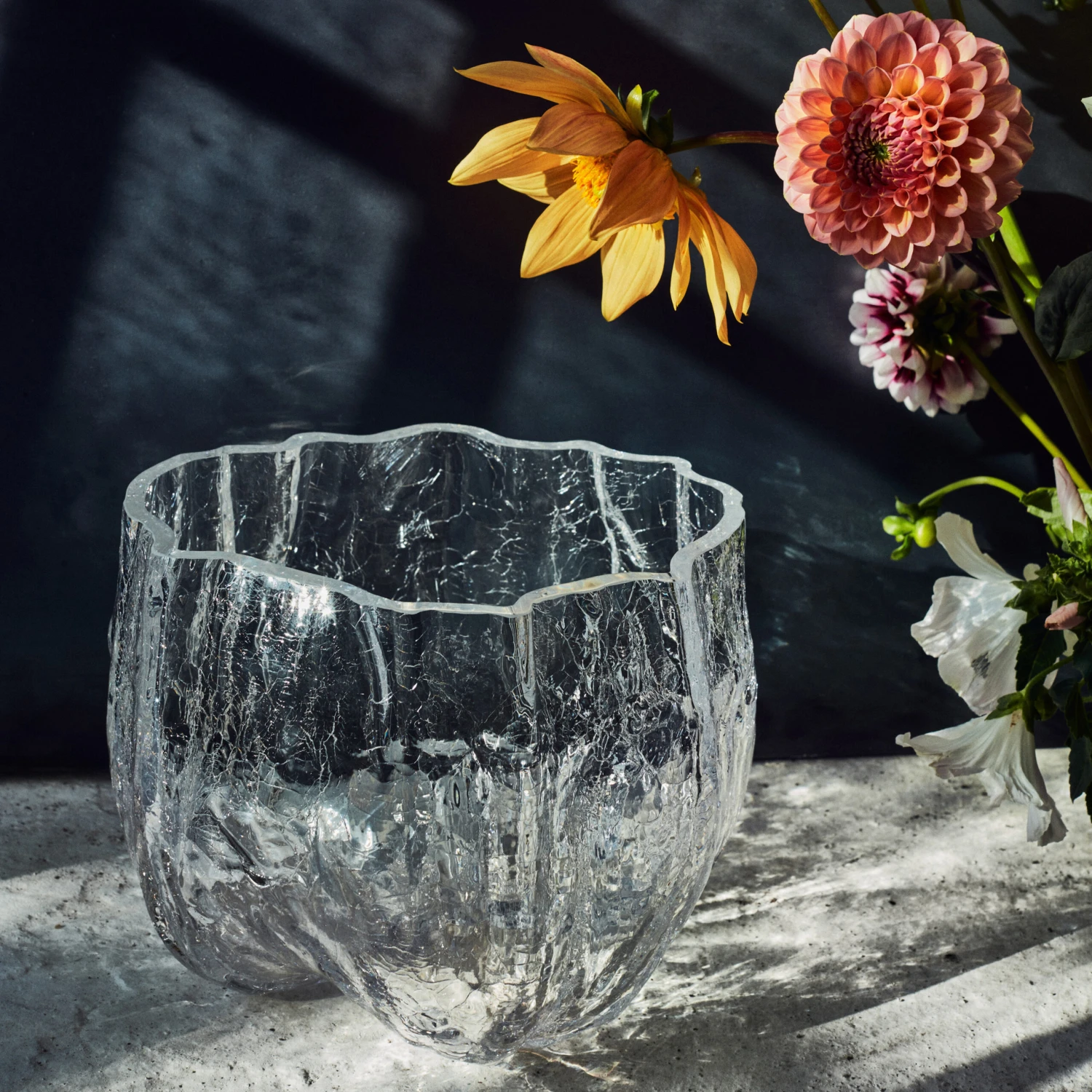 Kosta Boda Crackle Kom Groot 5 Kosta Boda Crackle Kom Groot - Afbeelding 3