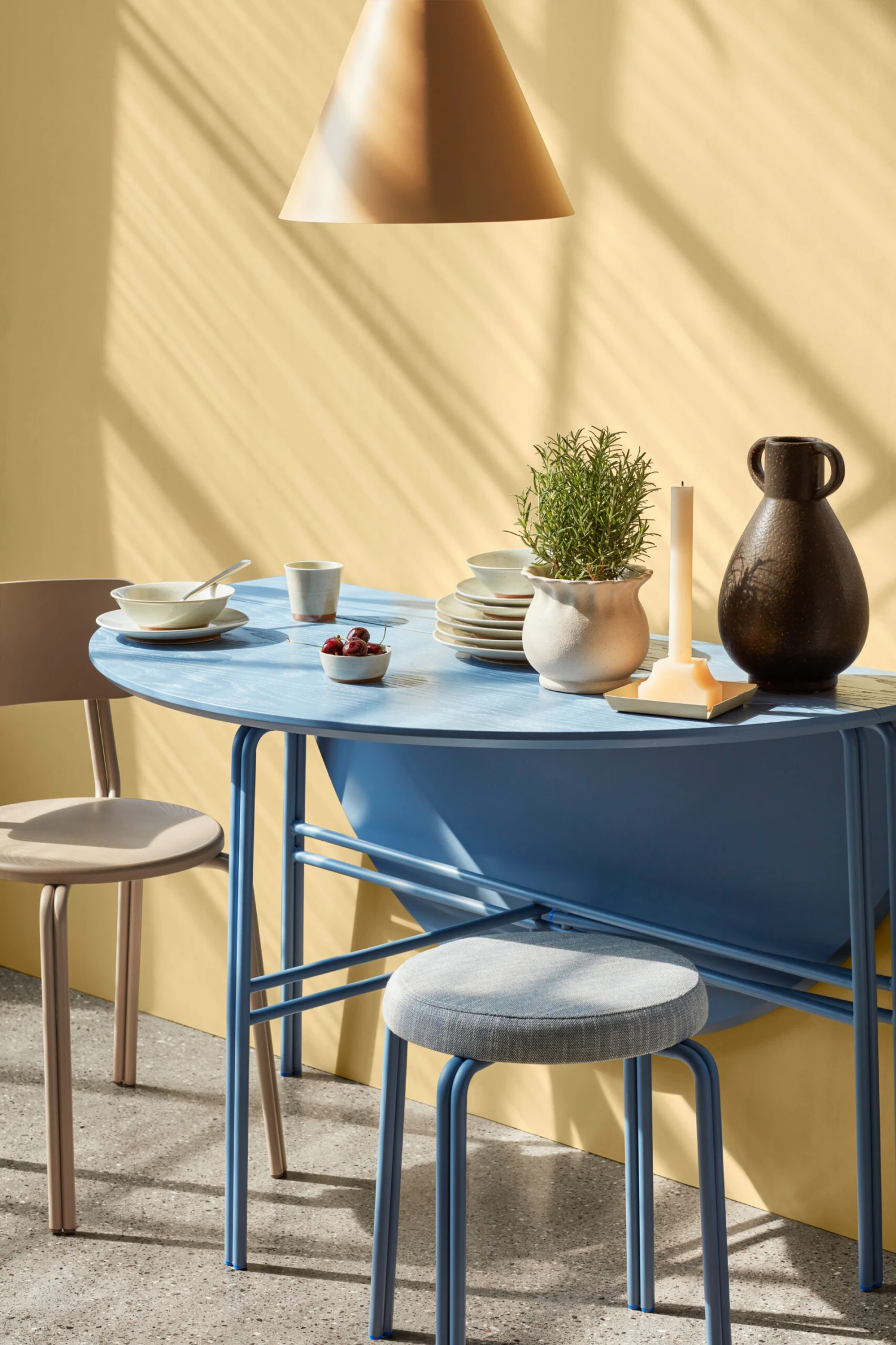 Broste Copenhagen Grød Dinerbord Ø26 Cm 4 Broste Copenhagen Grød Dinerbord Ø26 Cm - Afbeelding 2