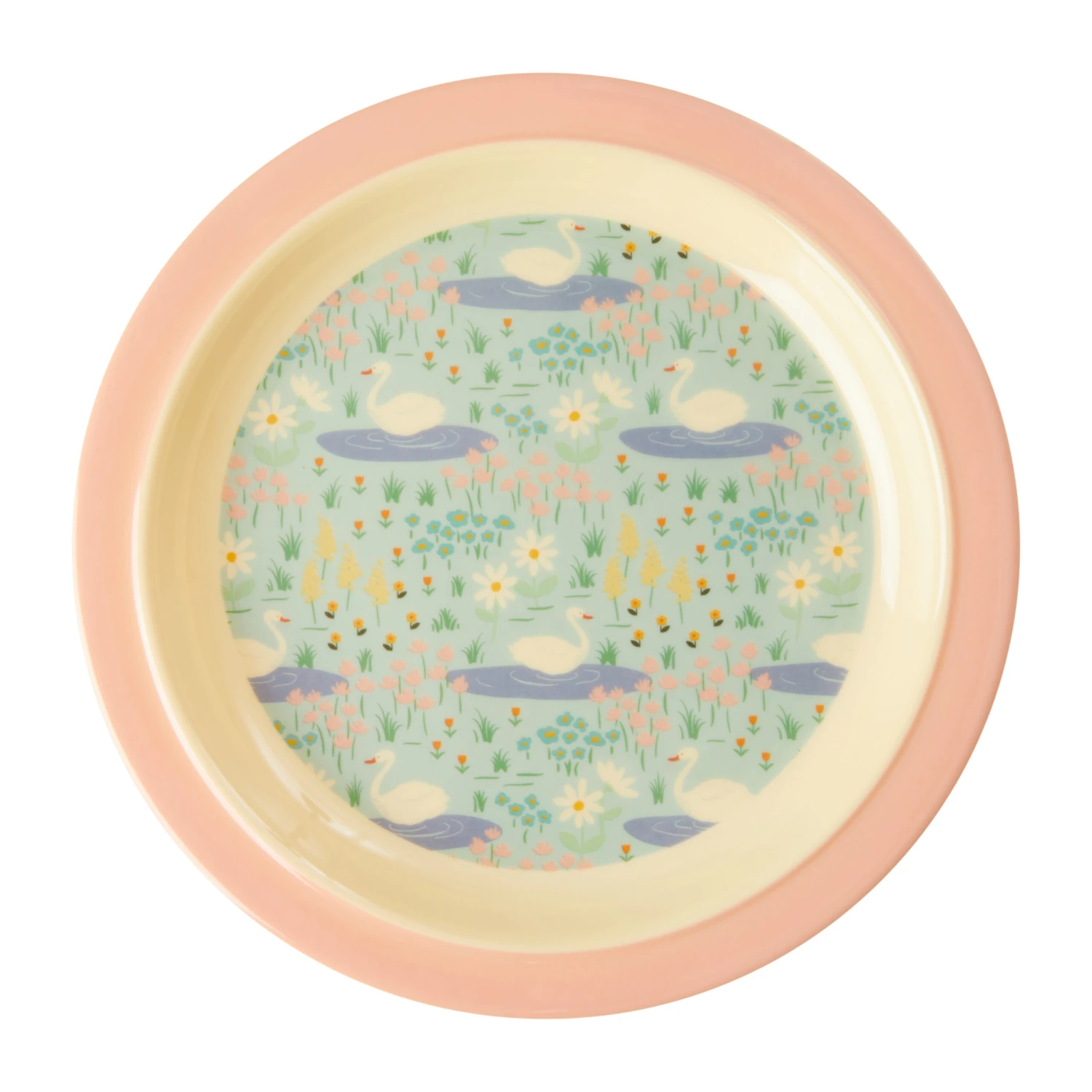 Rice Melamine Kinderbord Ø22 Cm 3 Rice Melamine Kinderbord Ø22 Cm