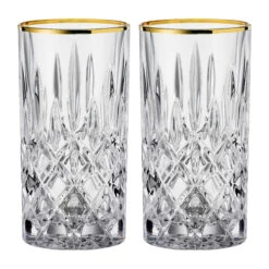 Nachtmann Noblesse Gold Longdrinksglas 37,5 Cl 2-pack