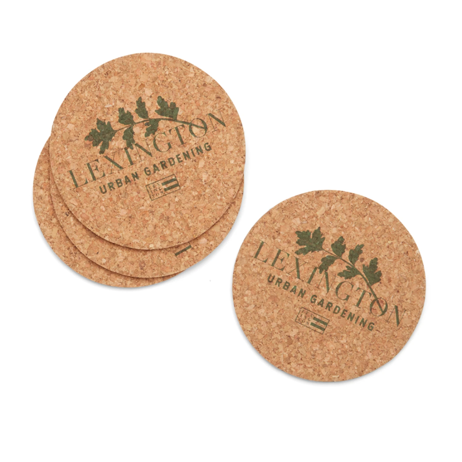 Lexington Glasonderzetters Van Kurk Ø10 Cm 4-pack 3 Lexington Glasonderzetters Van Kurk Ø10 Cm 4-pack