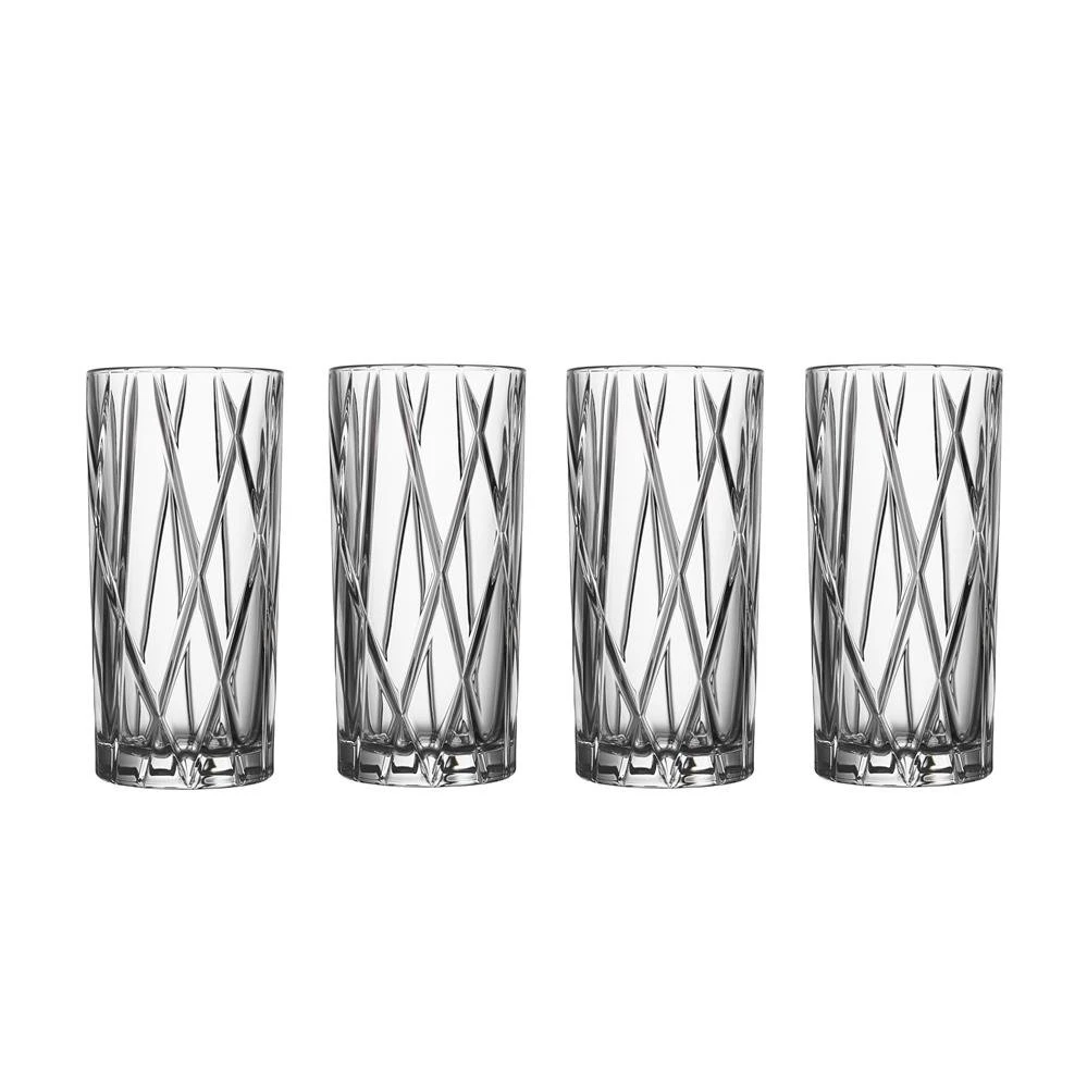 Orrefors City High Ball Glas 4-pack 3 Orrefors City High Ball Glas 4-pack