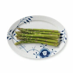 Royal Copenhagen Blue Fluted Mega Schotel Ovaal 7 -Beste Bestek Winkel p 32221 01 02 b1aefff9d3