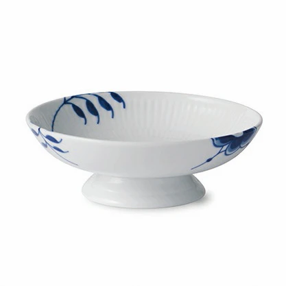 Royal Copenhagen Blue Fluted Mega Schaal Op Voet 5 Royal Copenhagen Blue Fluted Mega Schaal Op Voet - Afbeelding 3